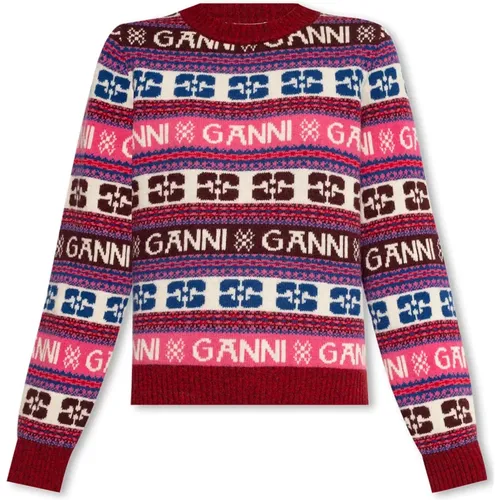 Knitwear > Round-neck Knitwear - - Ganni - Modalova