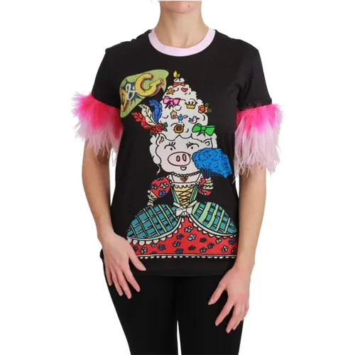 Tops > T-Shirts - - Dolce & Gabbana - Modalova