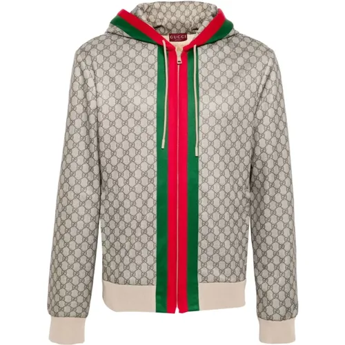 Sweatshirts & Hoodies > Zip-throughs - - Gucci - Modalova