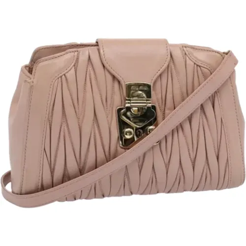 Pre-owned > Pre-owned Bags > Pre-owned Cross Body Bags - - Miu Miu Pre-owned - Modalova