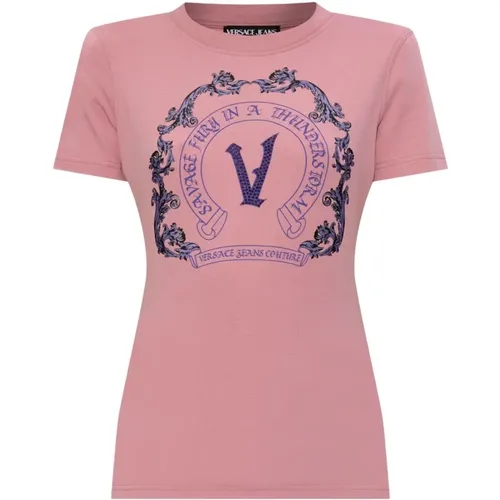 Tops > T-Shirts - - Versace Jeans Couture - Modalova