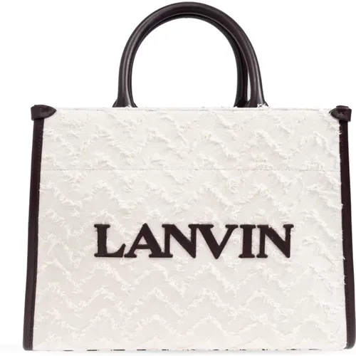 Lanvin - Bags > Handbags - Beige - Lanvin - Modalova