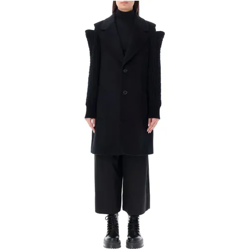 Coats > Single-Breasted Coats - - Noir Kei Ninomiya - Modalova