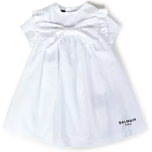 Balmain - Kids > Dresses - White - Balmain - Modalova