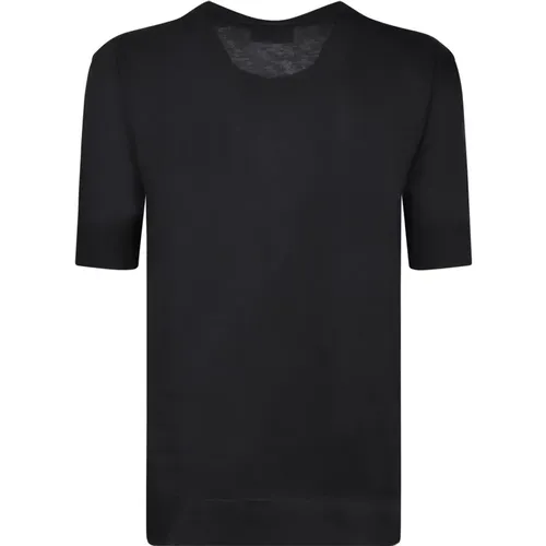 Herno - Tops > T-Shirts - Black - Herno - Modalova