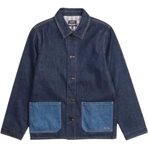 Jackets > Denim Jackets - - A.p.c. - Modalova