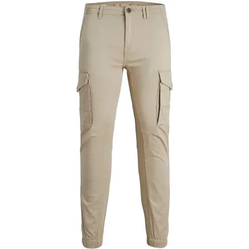 Trousers > Slim-fit Trousers - - jack & jones - Modalova