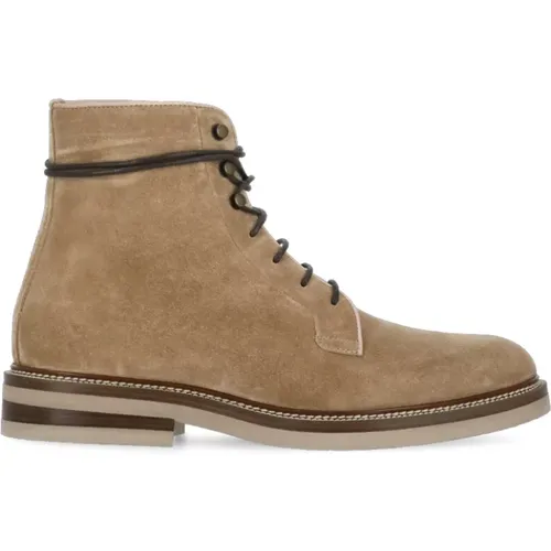 Shoes > Boots > Lace-up Boots - - BRUNELLO CUCINELLI - Modalova