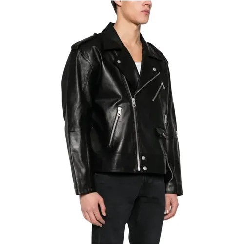 Jackets > Leather Jackets - - Calvin Klein Jeans - Modalova