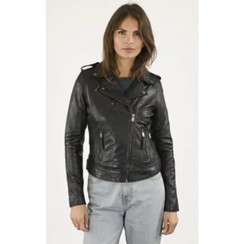 Jackets > Leather Jackets - - La Canadienne - Modalova