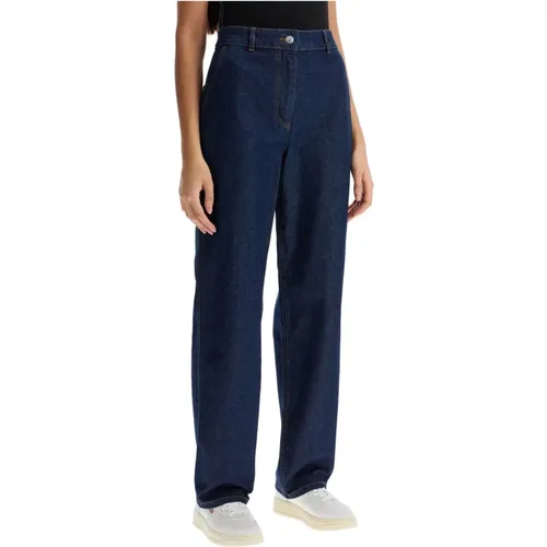 Jeans > Straight Jeans - - Maison Kitsuné - Modalova