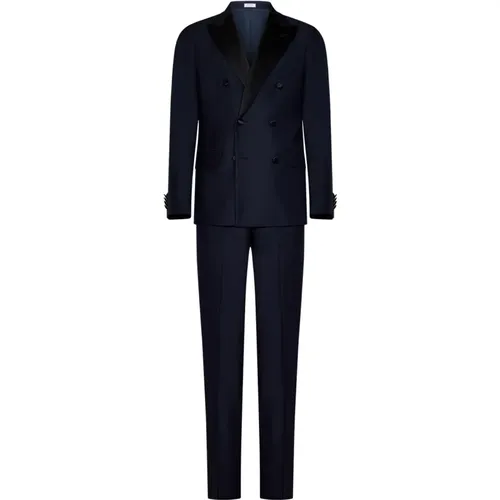 Suits > Suit Sets > Single Breasted Suits - - Boglioli - Modalova