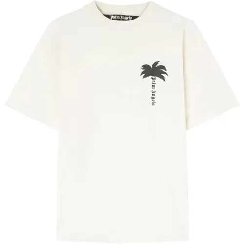 Tops > T-Shirts - - Palm Angels - Modalova