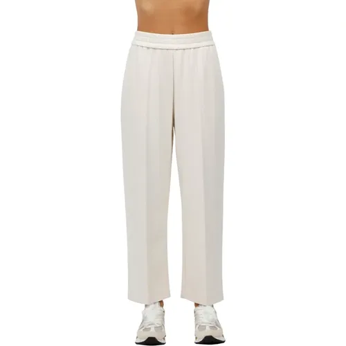 Trousers > Straight Trousers - - MeiMeiJ - Modalova