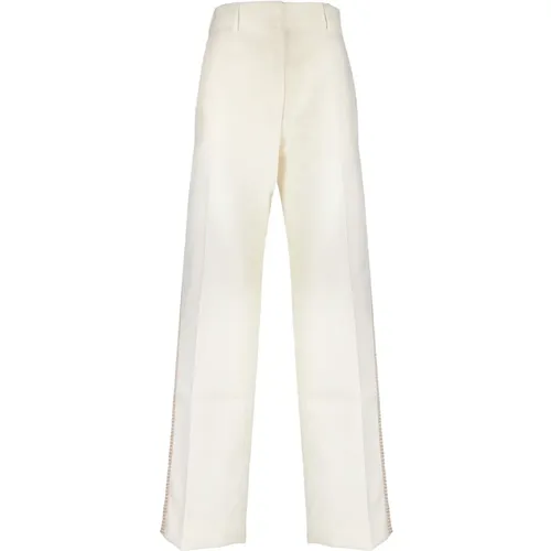 Trousers > Wide Trousers - - Palm Angels - Modalova