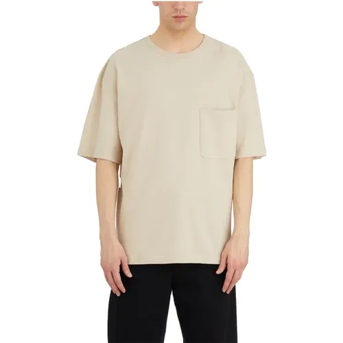 Lemaire - Tops > T-Shirts - Beige - Lemaire - Modalova