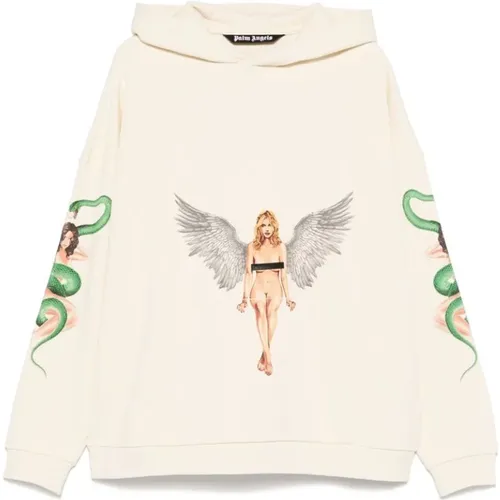 Sweatshirts & Hoodies > Hoodies - - Palm Angels - Modalova