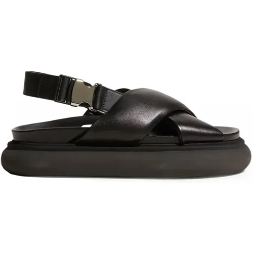 Shoes > Sandals > Flat Sandals - - Moncler - Modalova