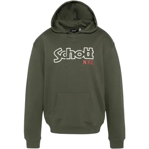 Sweatshirts & Hoodies > Hoodies - - Schott NYC - Modalova