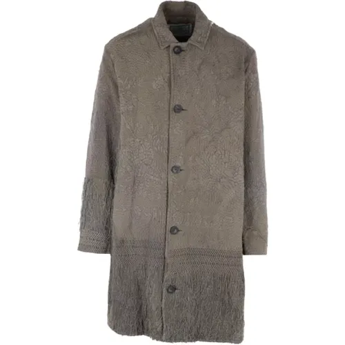 Coats > Single-Breasted Coats - - By Walid - Modalova