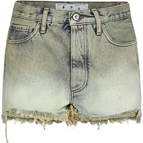 Shorts > Denim Shorts - - Off White - Modalova