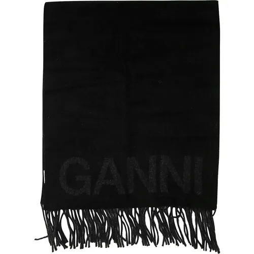 Accessories > Scarves > Winter Scarves - - Ganni - Modalova