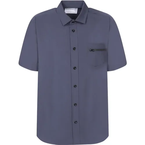 Shirts > Short Sleeve Shirts - - Sacai - Modalova