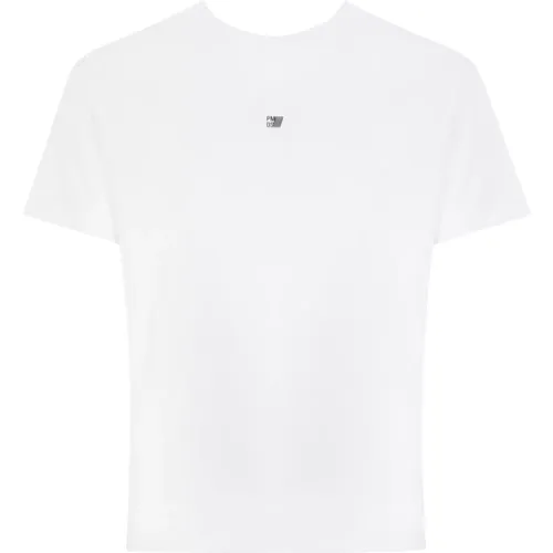 Pmds - Tops > T-Shirts - White - Pmds - Modalova