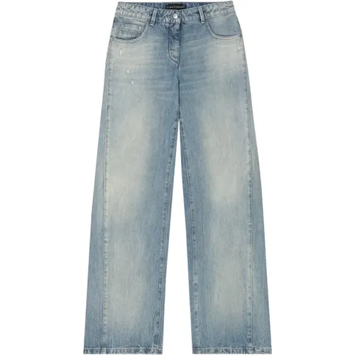 Jeans > Straight Jeans - - LUISA CERANO - Modalova