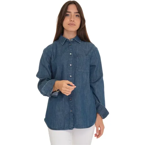 Blouses & Shirts > Denim Shirts - - Max Mara Weekend - Modalova