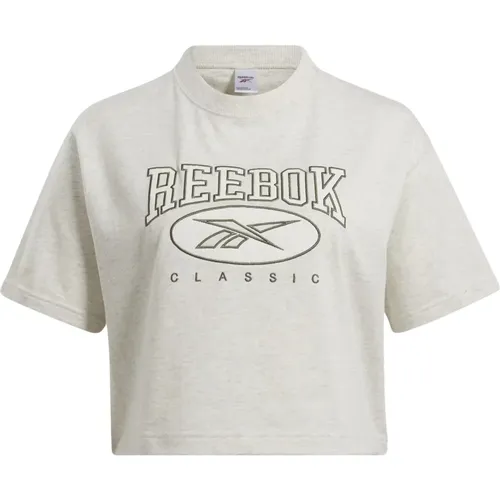 Reebok - Tops > T-Shirts - Beige - Reebok - Modalova