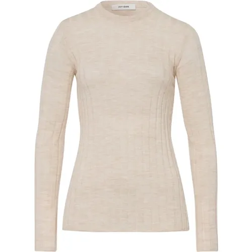 Knitwear > Round-neck Knitwear - - IVY OAK - Modalova