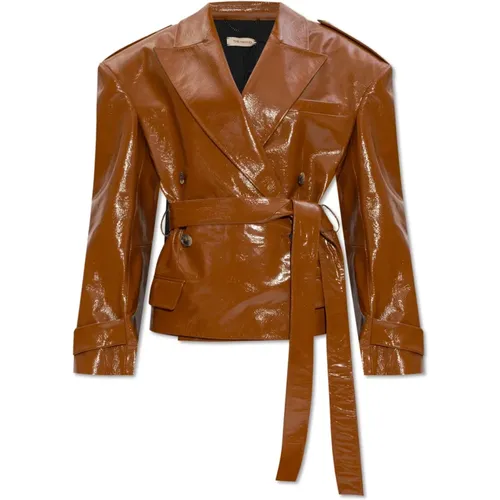 Jackets > Leather Jackets - - The Mannei - Modalova