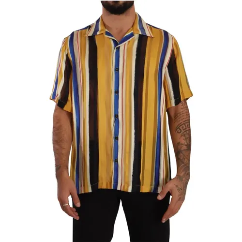 Shirts > Short Sleeve Shirts - - Dolce & Gabbana - Modalova