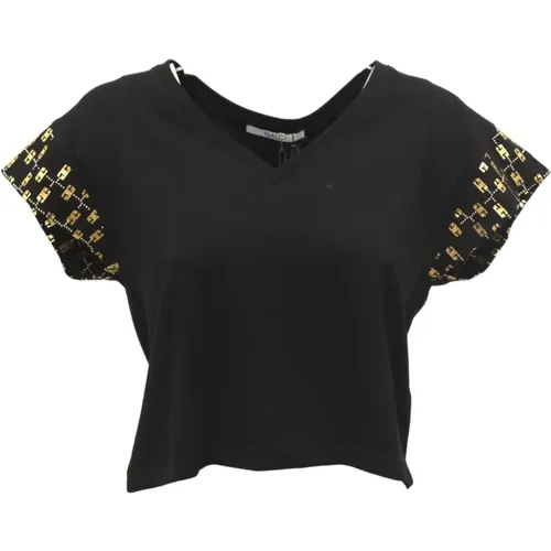 Gaudi - Tops > T-Shirts - Black - Gaudi - Modalova