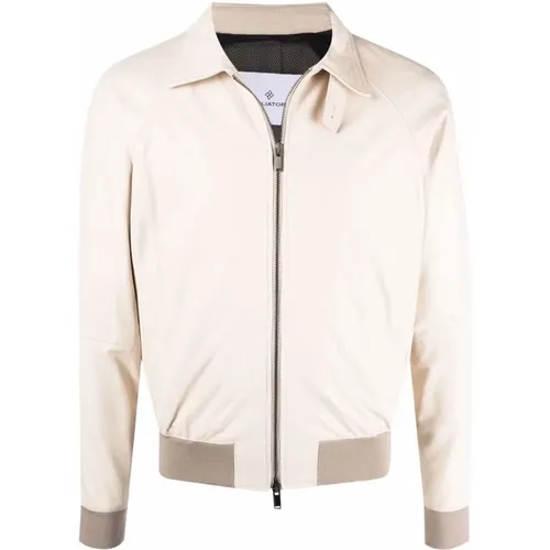 Jackets > Leather Jackets - - Tagliatore - Modalova