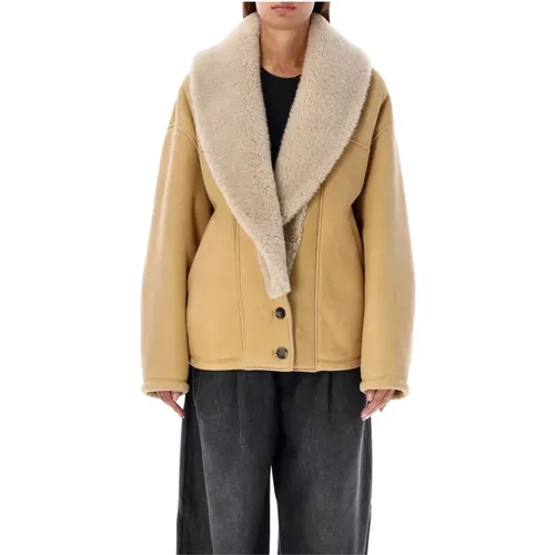 Jackets > Faux Fur & Shearling Jackets - - Golden Goose - Modalova