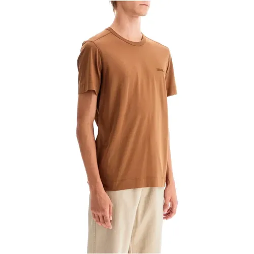 Tops > T-Shirts - - Ermenegildo Zegna - Modalova