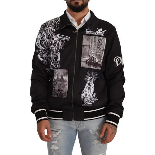 Jackets > Bomber Jackets - - Dolce & Gabbana - Modalova