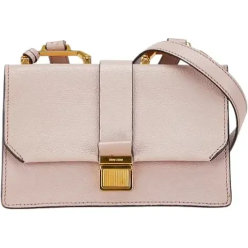 Pre-owned > Pre-owned Bags > Pre-owned Cross Body Bags - - Miu Miu Pre-owned - Modalova