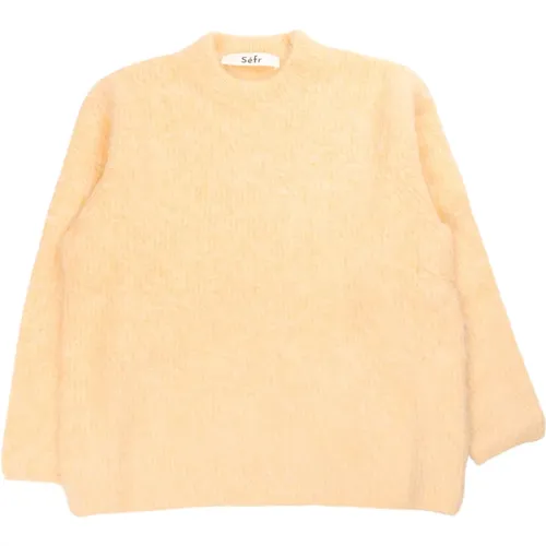 Knitwear > Round-neck Knitwear - - Séfr - Modalova