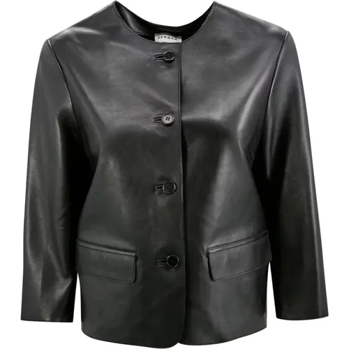 Jackets > Leather Jackets - - P.a.r.o.s.h. - Modalova