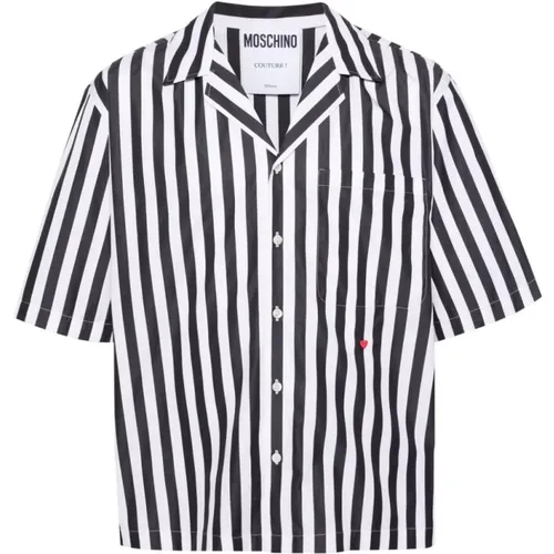 Shirts > Short Sleeve Shirts - - Moschino - Modalova