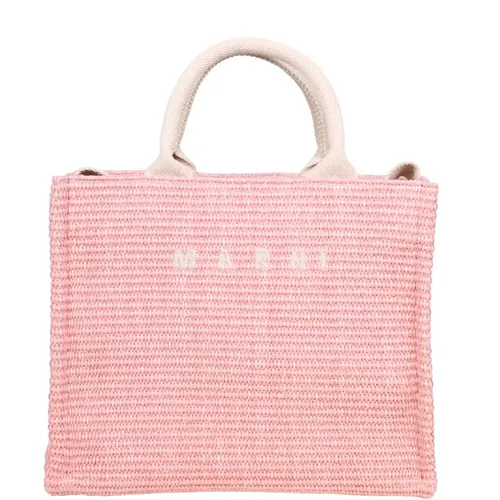 Marni - Bags > Tote Bags - Pink - Marni - Modalova