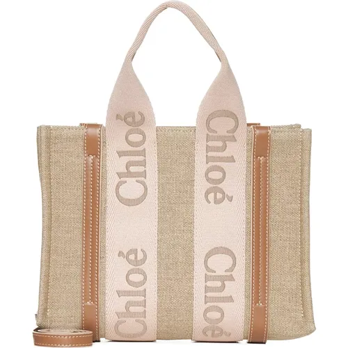 Chloé - Bags > Tote Bags - Beige - Chloé - Modalova