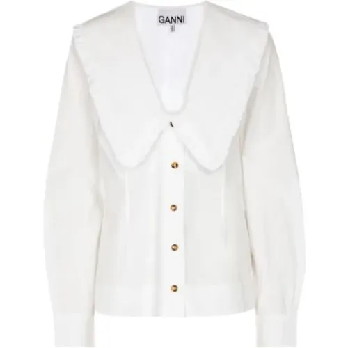 Blouses & Shirts > Shirts - - Ganni - Modalova