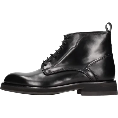 Shoes > Boots > Lace-up Boots - - Santoni - Modalova