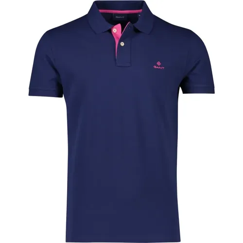 Gant - Tops > Polo Shirts - Blue - Gant - Modalova