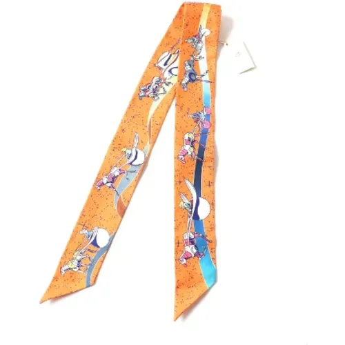 Pre-owned > Pre-owned Accessories > Pre-owned Scarves - - Hermès Vintage - Modalova