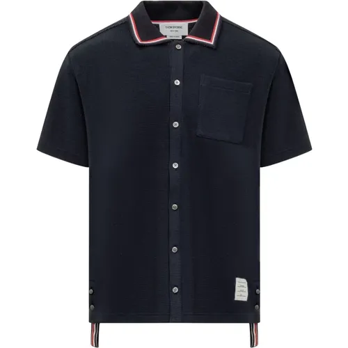 Shirts > Short Sleeve Shirts - - Thom Browne - Modalova